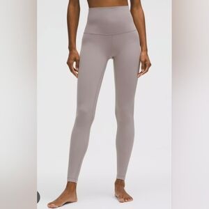 Lululemon Align pants 28 chrome light grey blue size 2